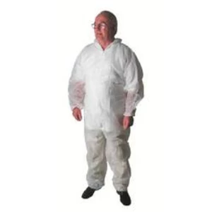 Ampri 8000103 MED Comfort PP ochranný overalls XXL+Kapuze, bílá vel.=XXL bílá