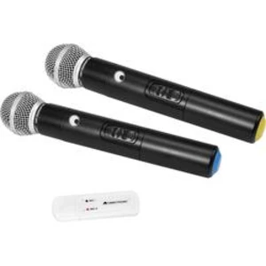 Sada bezdrátového mikrofonu Omnitronic UWM-2HH USB