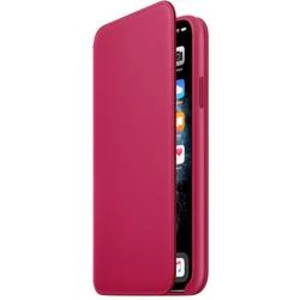 Apple iPhone 11 Pro Max Leather Folio Leder Case Raspberry