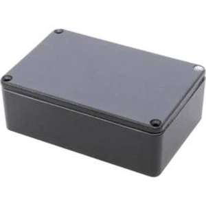 Univerzální pouzdro Hammond Electronics 1590WB3BK 1590WB3BK, 116 x 77 x 38 , litý hliník, černá, 1 ks