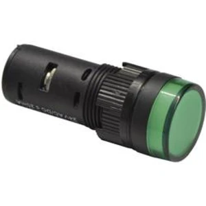 LED signálka Barthelme 58801214, 12 V DC/AC, 16 mm, blikající, modrá