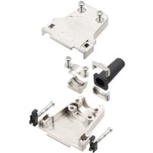 D-SUB pouzdro encitech DTZF15-RGL-M2.5-K 7960-2207-02, pólů 15, zinkový odlitek, 180 °, kov, 1 ks
