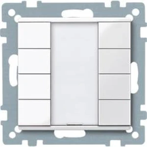 Ovládací tlačítko Merten KNX Systeme, polární bílá, 617419, 1 ks