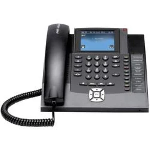 Systémový telefon, ISDN Auerswald COMfortel 1400 handsfree dotykový barevný displej černá