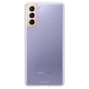 Kryt na mobil Samsung Galaxy S21+ 5G (EF-QG996TTEGWW) priehľadný ochranný zadný kryt • pre Samsung Galaxy S21+ 5G • materiál: silikón • tenký dizajn •