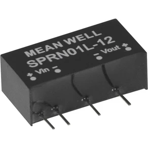 Mean Well SPRN01L-12 DC / DC menič napätia do auta   84 mA 1 W Počet výstupov: 1 x