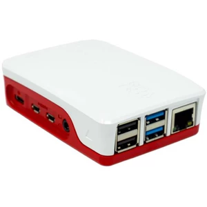 Raspberry Pi®  SBC skriňa Vhodné pre: Raspberry Pi  červená, biela