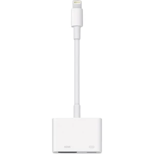 Apple Apple iPad / iPhone / iPod adaptér [1x dokovacia zástrčka Apple Lightning - 1x HDMI zásuvka] 10.00 cm biela