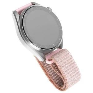 Remienok FIXED Nylon Strap s šířkou 22mm pro smartwatch (FIXNST-22MM-ROGD) ružový náhradný remienok • na hodinky so šírkou 22 mm • materiál: tkaný nyl