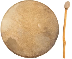 Terre Shaman Drum Round 40 cm Instrumento ritual