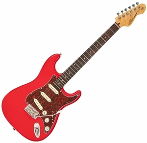 Vintage V60 Coaster Gloss Red Finish Guitarra eléctrica