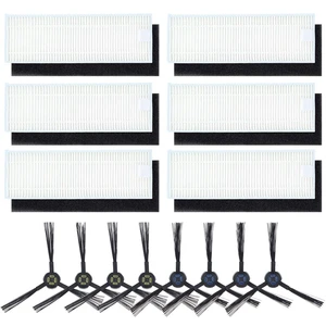 Replacement Side Brush HEPA Filter For Silvercrest SSR1 SSRA1 Ilife A9S A9 A7 Robot Vacuum Cleaner Accessories