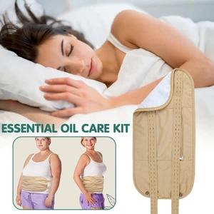 Castor Oil Pack (Compress) Reusable Castoroil Pack Kit Castoroil Pack Wrap For Liver Detox & Comfort Sleep Fit(No Castor Oil)