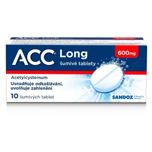 ACC LONG 600 mg 10 šumivých tablet