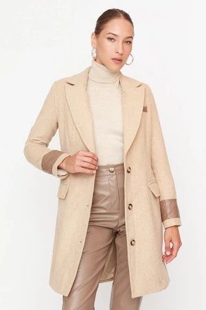 Cappotto da donna  Trendyol Beige