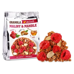 MIXIT Granola z pece do kapsy Maliny a mandle 70 g