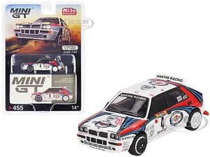 Lancia Delta HF Integrale Evoluzione 4 Didier Auriol - Bernard Occelli "Martini Racing" Winner "Rally MonteCarlo" (1992) Limited Edition to 1440 piec