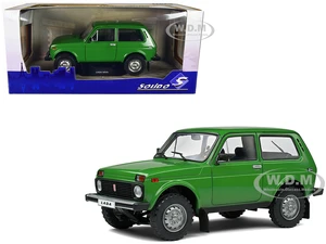 1980 Lada Niva Green 1/18 Diecast Model Car by Solido