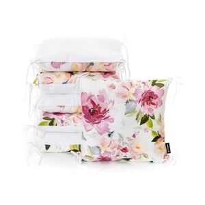 Ochraniacz do łóżeczka 35 cm Watercolor Flowers – T-TOMI