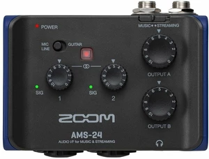 Zoom AMS-24 USB audio prevodník - zvuková karta