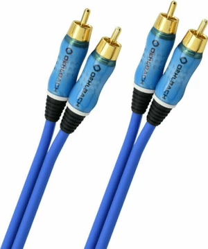 Oehlbach BEAT! 2 m Albastră Cablu Hi-Fi audio