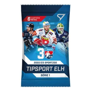 Sportzoo Hokejové karty Tipsport ELH 22/23 Retail balíček 1. séria