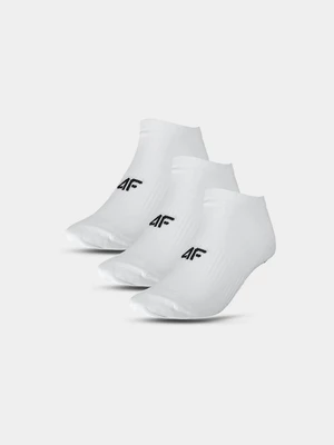 Men's Casual Socks Under the Ankle 4F (3pack) - White