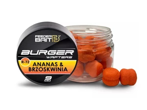 Feederbait burger wafters 9 mm - broskev ananas