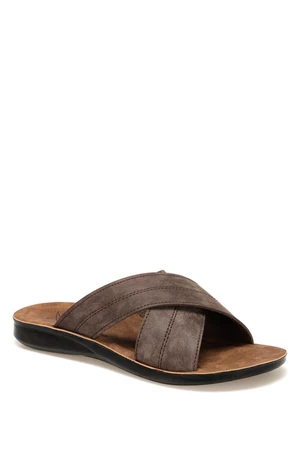 KINETIX  Pinn Brown Man Slipper