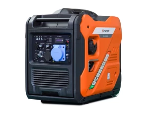 Unicraft® Invertorová benzínová elektrocentrála 5500 W, 2 zásuvky 230 V - UNICRAFT PG-I 55 SE-S HC