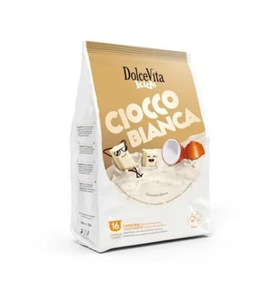 Dolce Vita CIOCCOBIANCA (HORÚCA BIELA ​​ČOKOLÁDA) - 16 kapsúl pre Dolce Gusto kávovary