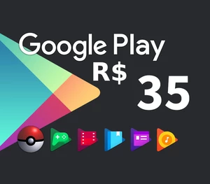 Google Play 35 BRL BR Gift Card