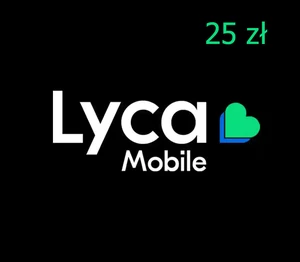 Lyca Mobile 25 zł Gift Card PL