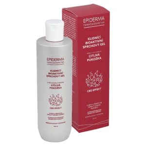 EPIDERMA Zklidňující bioaktivní CBD sprchový gel 300 ml