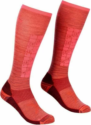 Ortovox Ski Compression Long W Blush 42-44 Chaussettes de ski