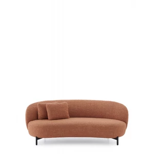 Lunam  sofa Curly pudrová Kartell