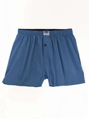 Blue men's boxer shorts