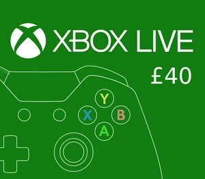 XBOX Live £40 Prepaid Card UK