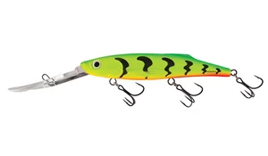 Salmo wobler freediver super deep runner green tiger 12 cm 24 g