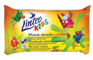 LINTEO BABY Vlhčené ubrousky LINTEO Kids - školní