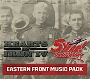 Hearts of Iron IV - Eastern Front Music Pack DLC EU Steam CD Key