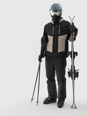 Pánska lyžiarska bunda 4FPro s membránou Dermizax 20 000 - čierna