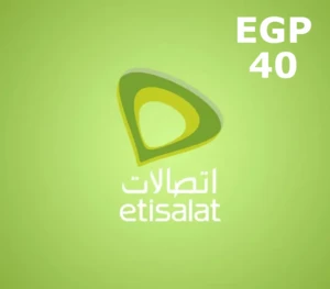 Etisalat 40 EGP Mobile Top-up EG