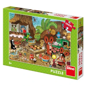 Krtek v kuchyni - puzzle 100XL dílků