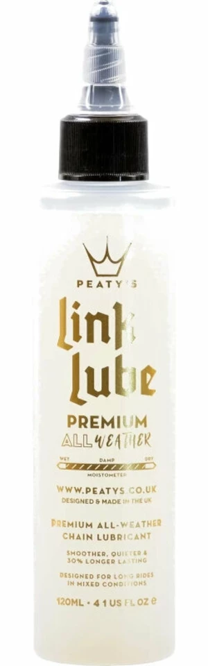 Peaty's Linklube All-Weather Premium 120 ml Rowerowy środek czyszczący