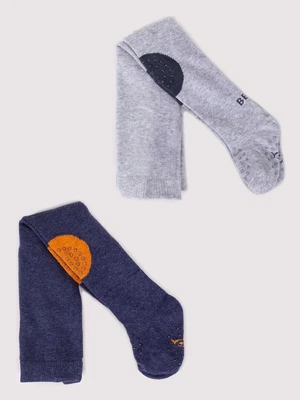 Yoclub Kids's 2Pack Boy's Tights With ABS RAB-0025C-AA0A-006