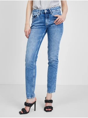 Blue Women Slim Fit Jeans Jeans - Women