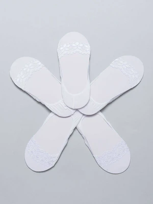 White socks 5-pack Yups ax4143-5. R01