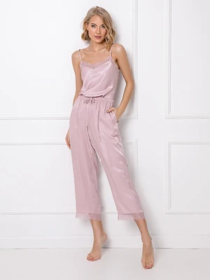 Pyjamas Aruelle Lucy Long w/r XS-2XL powdery pink