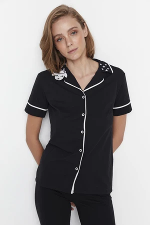 Pigiama da donna Trendyol THMAW22PT0704/Black